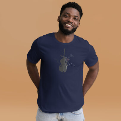 Jazz Day T-Shirt -navy-Newsontshirt