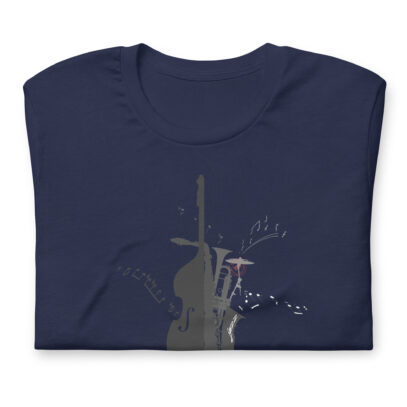 Jazz Day T-Shirt -navy-Newsontshirt