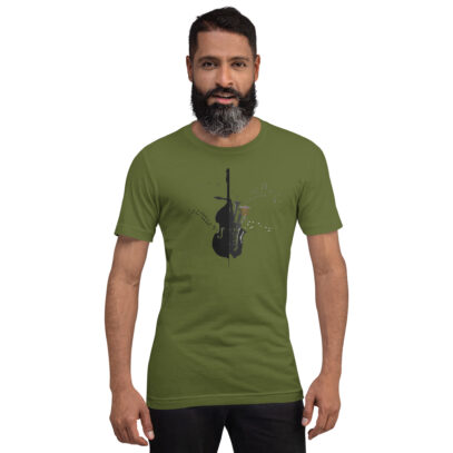 Jazz Day T-Shirt -Olive-Newsontshirt